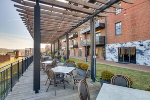 Community Patio | Bluffwalk Access