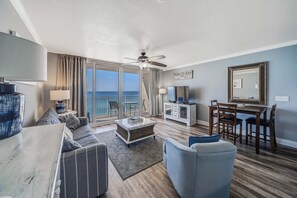 Gulf front living room