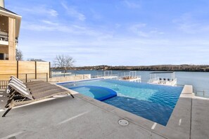 Negative Edge Swimming Pool with Incredible Lake Views