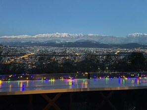 Vue depuis l’hébergement
