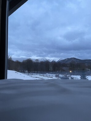 Vue depuis l’hébergement