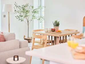 Open plan living room