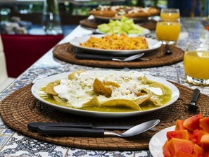 Repas de petit déjeuner