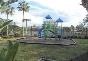 Small Playground for children at the Clubhouse