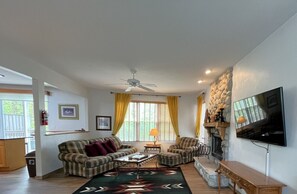 Ground level living area