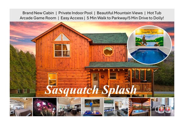 Step into Sasquatch Splash - All the Comforts of Home with an Excellent Location!