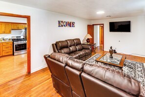 Living Room | Smart TV | Recliner Sofas | Single-Story Home