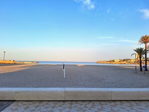 Vue sur la plage/l’océan