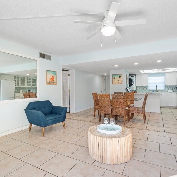 Enjoy the breezy, open layout of the main living spaces