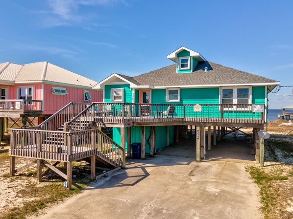 001 Cheles Bayside Cottage Dauphin Island Pet Friendly Beach House