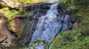 Brandywine Falls, the "crown jewel" of the park, is within a ten minute walk.