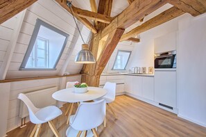 Wohnzimmer und Küche