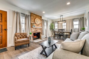 Living Room | Electric Fireplace