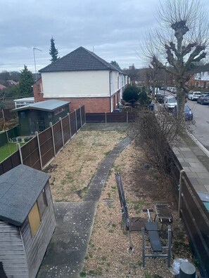 Birds eye view of the garden