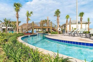Story Lake community lazy river and kids splash park