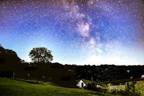 No street light pollution! We love our huge starry skies.