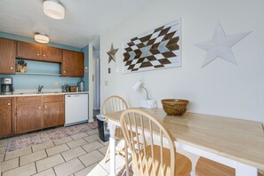 Dining Area | 1st Floor | Baseboard Heating (Electric)