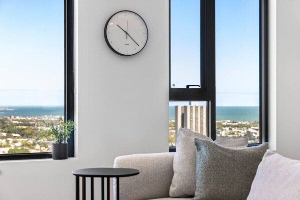 Views from you stunning apartment