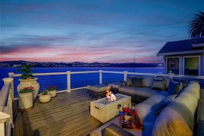 Private Deck - sunsets are amazing
