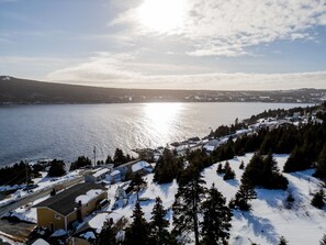 Vue depuis l’hébergement