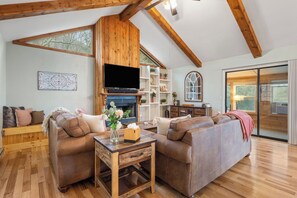 Living Room with Sleeper Sofa
