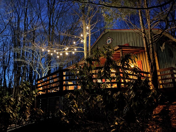 Under the stars and lights….