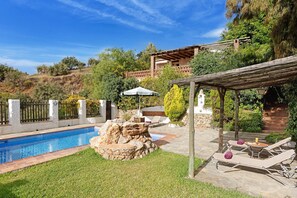 Garden and pool