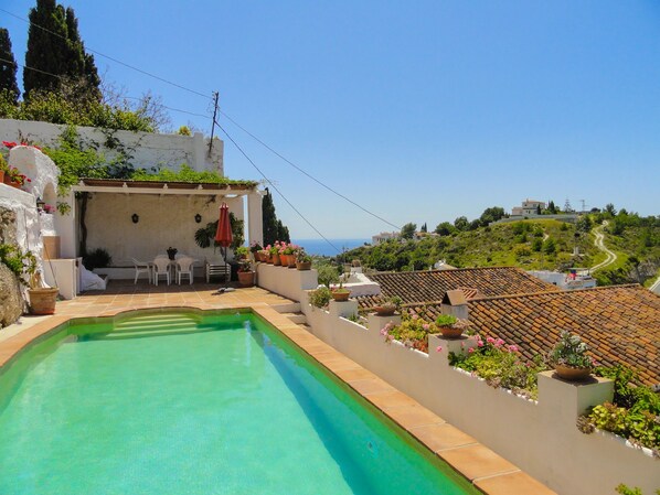 Swimming pool with lovely open views