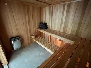 Traditional Swedish sauna