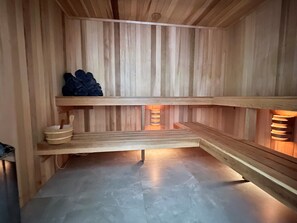 Traditional Swedish sauna