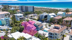 Aerial View, one minute walk to the beach access point