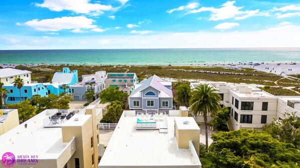 Partial Ocean and Beach Views