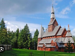 Stugans exteriör [sommar]