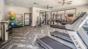 Fitnessbereich