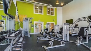 Fitnessbereich