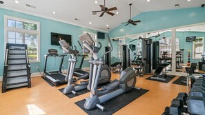 Fitnessbereich