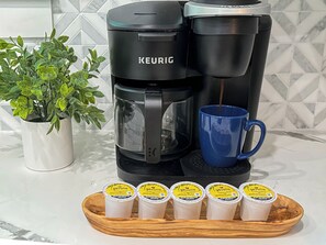 Keurig perfect for your first morning cup of coffee!