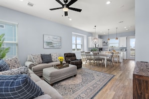 Living room with comfortable seating