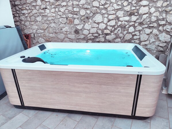 Bubbelpool utomhus