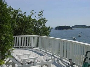 View from the top deck!