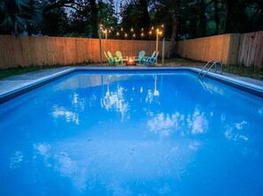 Pool and Fire Pit.