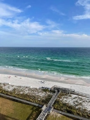 Not a picture from our balcony