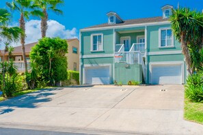 Garages are not included with the rental