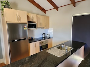 large fully equipped kitchen