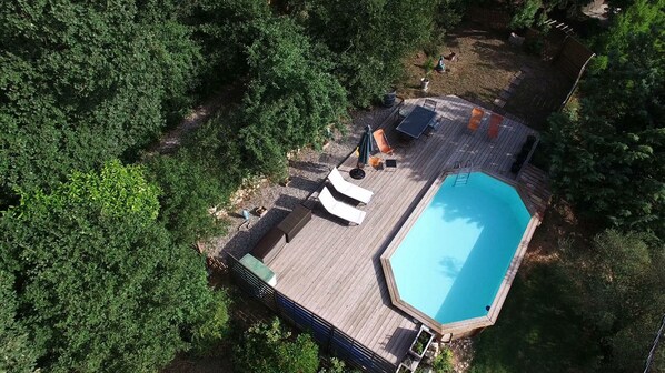 Espace terrasse piscine