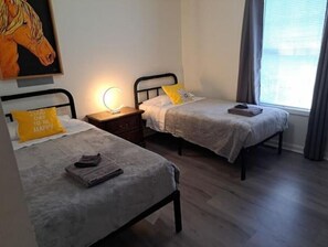 All bedrooms in Martin House have single beds, for optimal flexibility