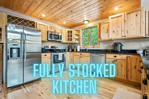 Fully Stocked Kitchen