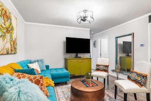 Comfortable furniture goes along nicely with central air and heating, so your interior space is always just as you like it!
