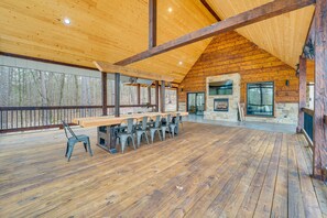 Covered Deck | Private Hot Tub | Gas Grill