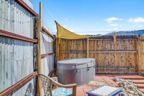 Private Hot Tub | Patio | Fenced-In Property